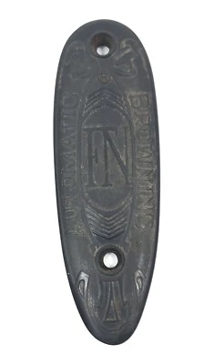 FN Browning A5 Buttplate Butt Plate Semi Automatic Shotgun Black 11165-LR - Image 1 of 4