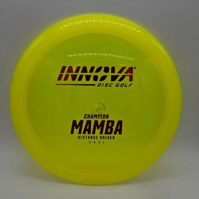 Innova Champion Mamba Yellow/Red 163g. 11/6/-5/1 - Image 1 of 3