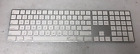Apple A1843 Magic Wireless Keyboard with Numeric Keypad Silver No Cable