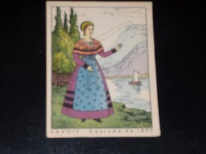 IMAGE - SAVOIE - COSTUME DE 1890 - FOLKLORE - TRADITION - ANCIENNE - 1920/30 - Imagen 1 de 1