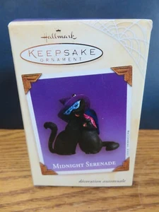 2003 Midnight Serenade Halloween Ornament Vintage Hallmark Keepsake Indoor Decor - Picture 1 of 1