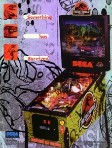 Pinball ROM SOUND SET (3 chips) Sega Jurassic Park Lost World - Picture 1 of 1