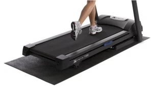 Fußmatte Fitnessgerät Sport Heimtrainer Schutz schwarz Ausrüstung 4' x 6' - Bild 1 von 3