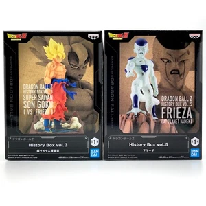 Dragon Ball Z History Box vol.3 / Son Goku & vol.5 / Frieza Freeza Figure Set / 2 - Imagen 1 de 8