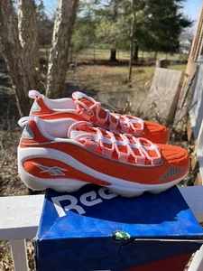 Reebok DMX Run 10 DS Talla 11 Naranja NY Knicks SF Giants Bengals Orioles Broncos - Imagen 1 de 9