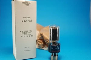 Quad RCA 26A7GT NOS NIB Double Beam Power Output Tubes - Bild 1 von 7