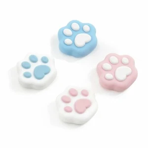 GeekShare 4Pcs Silicone Cat Paw Meat Pad Thumb Grip Set for Switch and Lite OLED - Picture 1 of 17