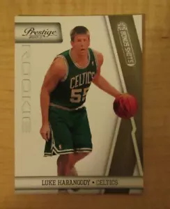 2010-11 Panini Prestige Bonus Shots oro 112/249 Luke Harangody #242 Boston - Imagen 1 de 2