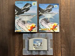 Nintendo 64 N64 Sonic Wings Assault In Box CIB Aero Fighters Japan | US SELLER - Picture 1 of 12