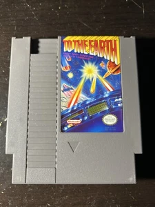 TO THE EARTH NINTENDO NES SOLO CARTUCCIA - Foto 1 di 2
