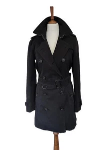 Burberry Damen Trenchcoat UK 6 USA 4 IT 38 mittellang Kensington schwarz - Bild 1 von 14