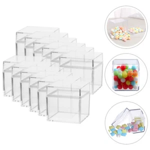 12pcs Display Box Transparent Candy Organizer Candy Container - Picture 1 of 12