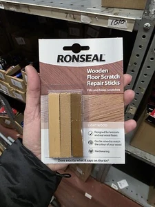 Ronseal Wooden Floor Scratch Repair Sticks Dark Wood Scratches Disappear tough - Picture 1 of 7