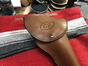 Civil War Confederate States Flap Holster - Picture 1 of 2
