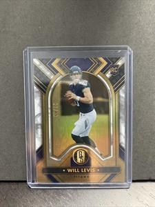 2023 Panini Gold Standard Football Will Levis /49 Base Gold RC Rookie Titans