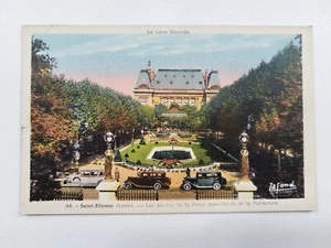 CPA - 42 - SAINT-ETIENNE - Les Jardins de la Place Jean-Jaurès et la Préfecture. - Imagen 1 de 2