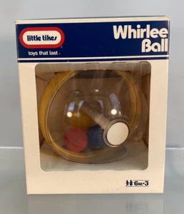 Vintage 1989 Little Tikes Whirlee Ball 1506 Baby Toddler Sensory Toy New In Box - Picture 1 of 10