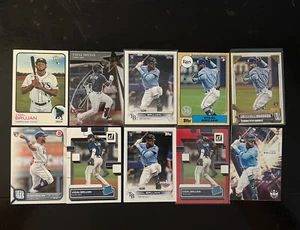 2022 Vidal Brujan 10 Card Rookie Lot - Topps Donruss Heritage DK DQ Select More - Picture 1 of 3