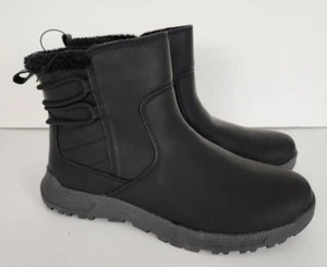 NEW in BOX Eddie Bauer Women's Size 10 Solid Black Siren Winter Boots Shoes - Picture 1 of 7