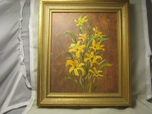 Arietta Devonport (Peplow) Signed Oil Painting on Board in Good-Shape, 7" x 8". - Bild 1 von 2
