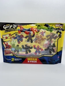 Heroes Of Goo Jit Zu Marvel Mini 8 Pack with 2 Ultra Rare Figures - Picture 1 of 2