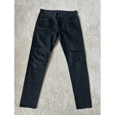 CLUB MONACO Slim Black Jeans Sz 32x32 NEW