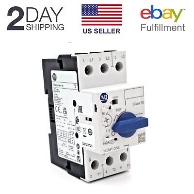 Allen Bradley 140MT-C3E-C10 Manual Motor Starter 6.3-10 A 690V USA NEW IN BOX - Image 1 of 4
