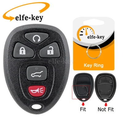 Para GMC Yukon XL 1500 2007 2008 2009 2010 Acadia Control Remoto Sin Llave Coche Llavero Estuche Foto 1 de 4