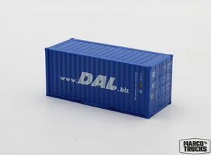 AWM 20ft Container blue „www.DAL.biz DAYU 2158626“ 1:87 /HS868 - Picture 1 of 1