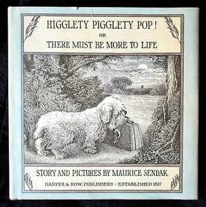 Higglety Pigglety Pop ~ Maurice Sendak 1967 HC DJ True 1st edition 1st Printing - Imagen 1 de 6