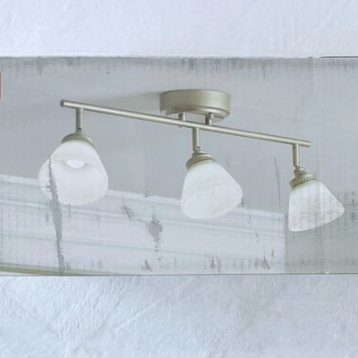 allen + roth Dallas 3 Light 23.25 in. New Soft Gold Dimmable LED Fixed Track Bar - Image 1 of 4