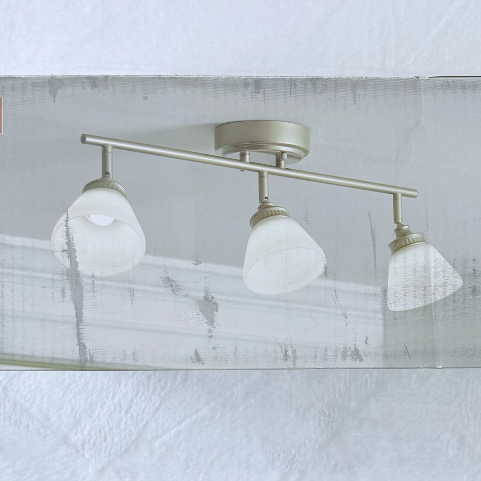 allen + roth Dallas 3 Light 23.25 in. New Soft Gold Dimmable LED Fixed Track Bar - Image 1 of 4