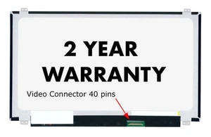 HP 15-G011NR 15-G012DX 15-G013CL HD LCD Pantalla 40 pines Pantalla LED Mate - Imagen 1 de 6