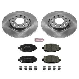 Power Stop Rear Z17 Stock Brake Pad & Rotor Kit for Jeep Chrysler Cherokee 200 - Picture 1 of 11
