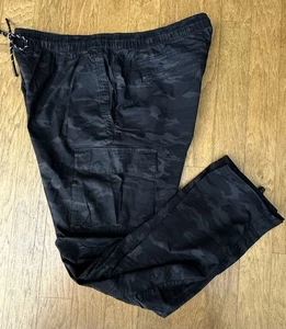 Municipal ~ Cargo Utility Herrenhose schwarz Tarnmuster ~ Größe XL neu ohne Etikett $ 128 - Bild 1 von 18