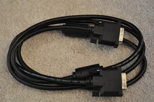 NEW Dual-link DVI-D male plug MONITOR CABLE 6 feet foot - Picture 1 of 1