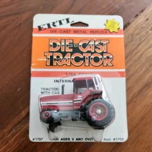International 5088 Tractor w Red Rims 1/64 Scale New in Package by Ertl - Picture 1 of 2