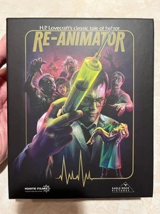 Re-Animator 4K Limited Edition UHD Blu-ray Deluxe Box Set LIKE NEW Watched Once - Picture 1 of 9