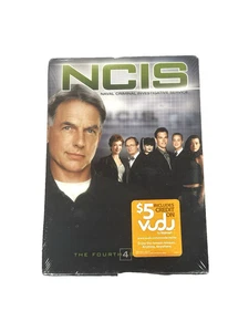 NCIS: The Fourth Season (DVD, 2006) — New Sealed 6-Disc TV Box Set - Picture 1 of 4