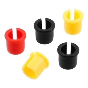 10PCS Plastic Schrader to Presta Black Yellow Red Presta Valve Plug - Picture 1 of 14