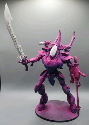 Aeldari Eldar Wraithknight Warhammer 40k built and part painted  - Image 1 of 4
