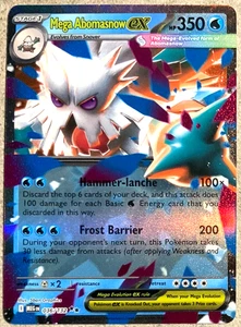 Pokemon TCG - Mega Evoluzione (Inglese) Mega Abomasnow EX 16/132 - Foto 1 di 2