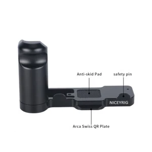NICEYRIG L Shape Bracket with Handgrip for Sony ZV-1 Camera Cage - Picture 1 of 10