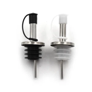 Stainless Steel Wine Olive Oil Liquor Free Flow Bottle Pourer Dispenser Spout JN - Imagen 1 de 11