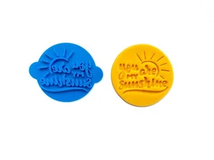 You are my sunshine Cookie stamp wedding engagement Valentine's fondant embosser - Picture 1 of 6