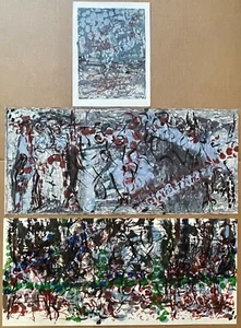 Jean Paul Riopelle 3 Lithographien aus DLM 185 - Bild 1 von 7