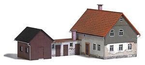 HO Scale Buildings - 1909 - Residential house with side room, kit