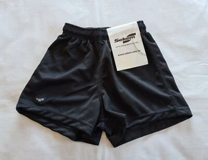 Sekem AFL Boys Black Baggy Football Shorts Size 6B / 56cm New - Picture 1 of 3