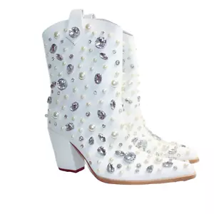 Stiefel Cowboy Western Damen Größe 11 - Bild 1 von 9