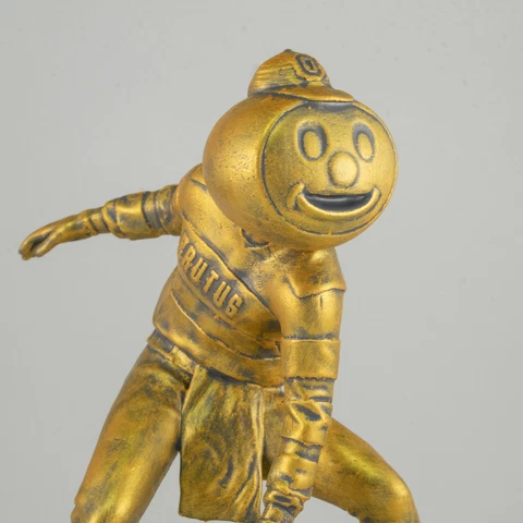 Collectible Golden Basketball Brutus Buckeye Ohio State Mascot Cover